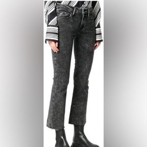 Frame le crop mini boot jeans